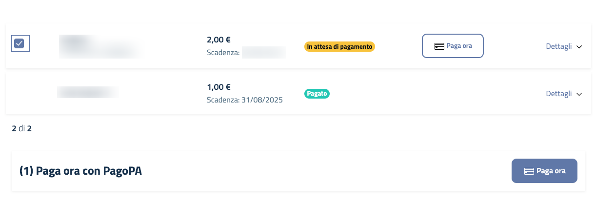 Area Personale Cittadino