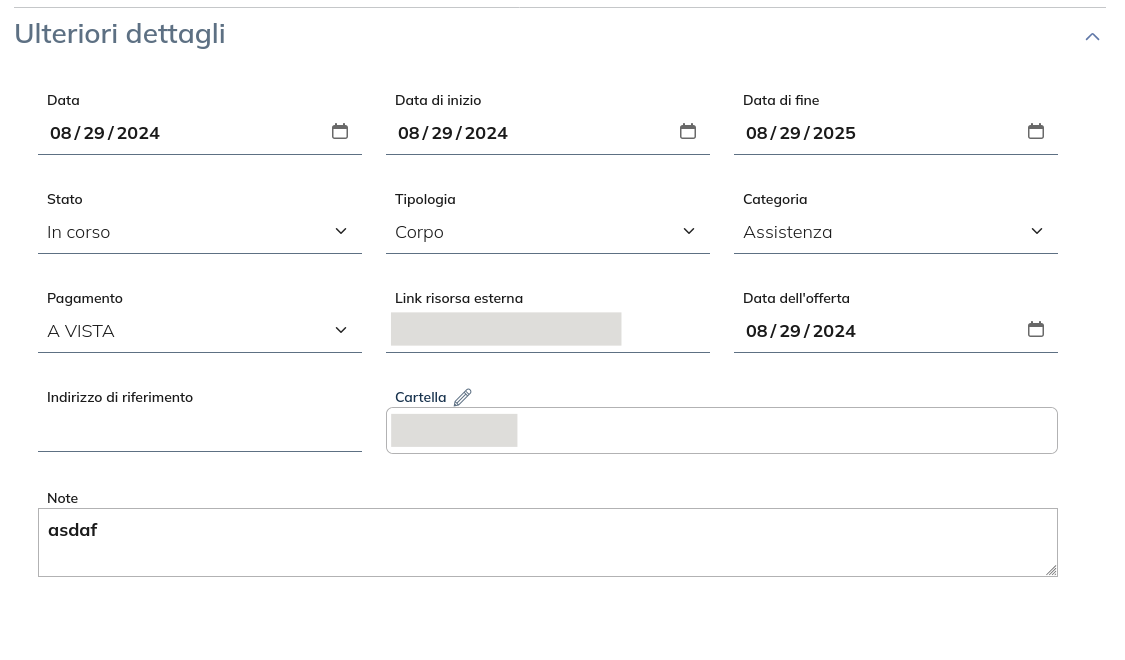 Immagine Commessa Modifica Dettagli