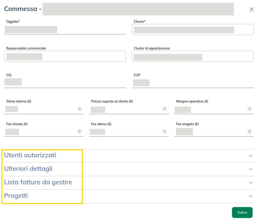 Immagine Commessa Modifica