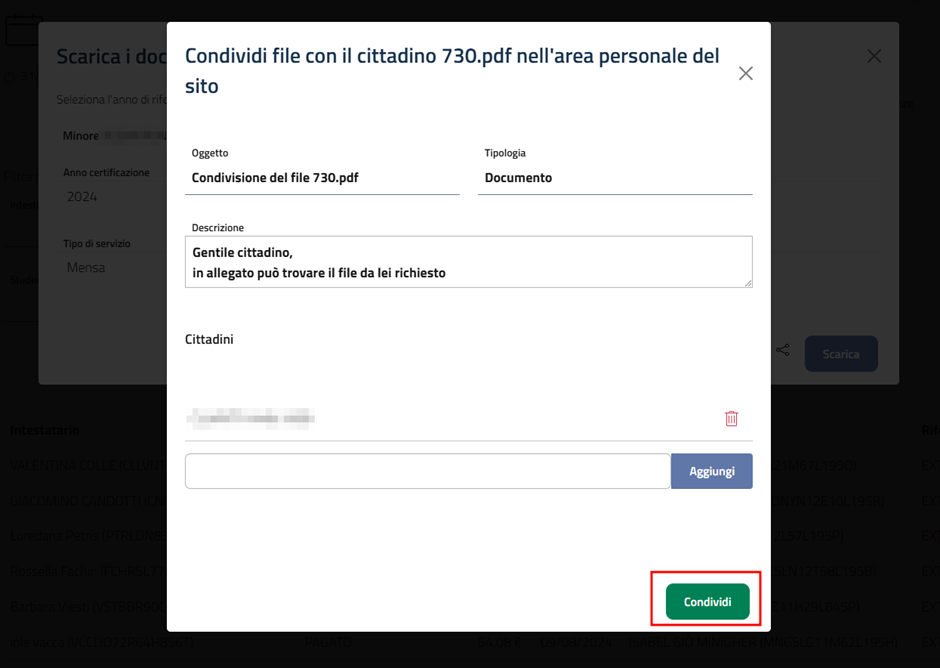 Condivisione file 730