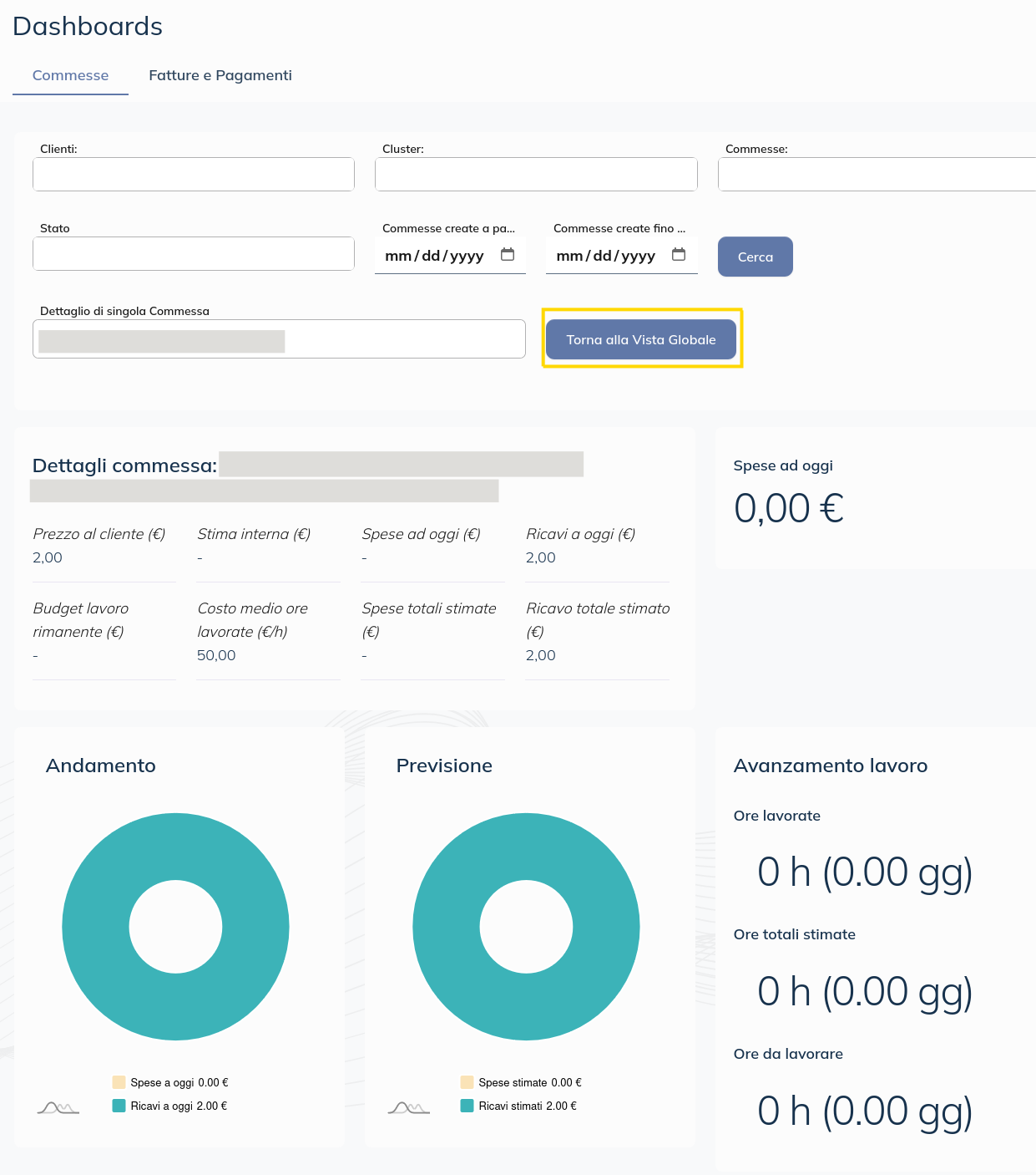 Dashboard commesse 3
