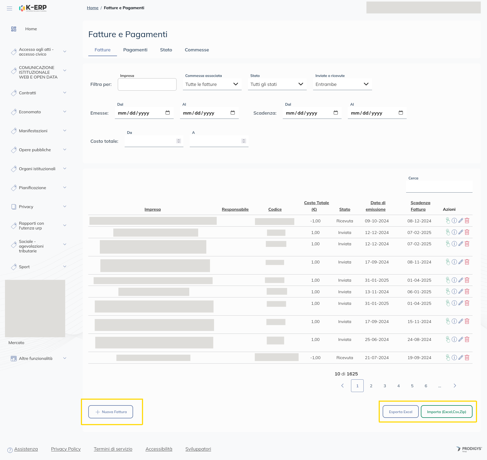 Immagine Fatture home