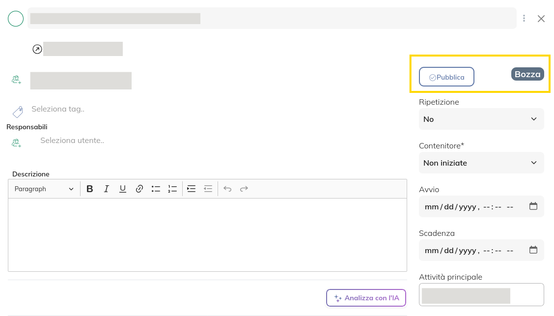 Immagine bozze pubblica