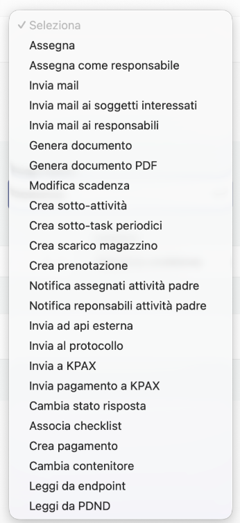 Immagine Workflow azioni