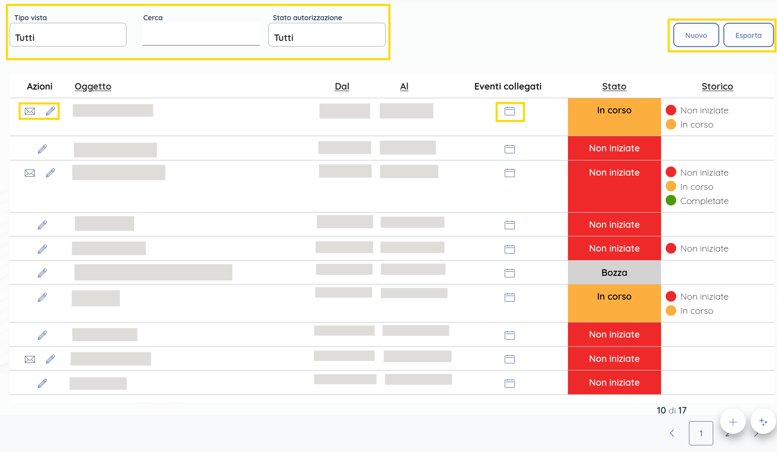 Immagine Workflow lista richieste